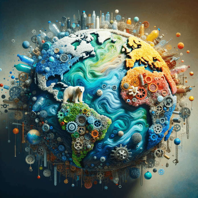 Esplora opere d'arte che incorporano materiali riciclati e pratiche ecologiche, riflettendo sulla relazione tra arte e ambiente in un'epoca di crisi climatica.